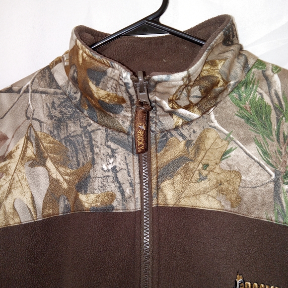 Rocky Realtree Camo Fleece Jacket – Men’s Size XL Full Zip - Removable Sleeves - Picture 3 of 12